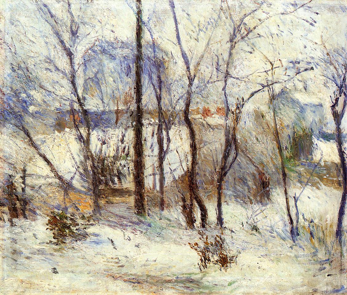 gauguin-garden-under-snow-1879